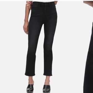 FRAME JEANS - Le High Straight-Leg - Size 27 - Black. Brand new without …